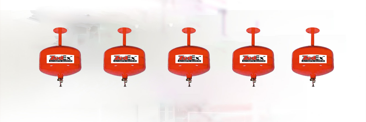 A B C & Clean Agent Automatic Modular Extinguisher